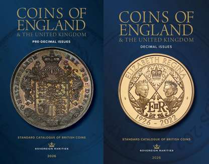 Coins of England 2026 コインズオブイングランド ハードカバー Pre-Decimal Issues & Decimal Issues 2冊セット